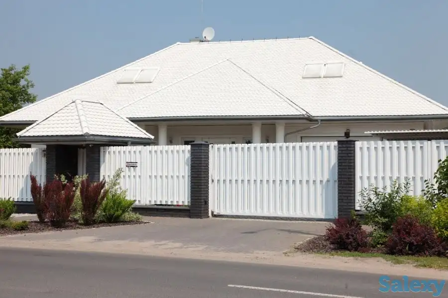 Установка заборного ограждения, фотография 1