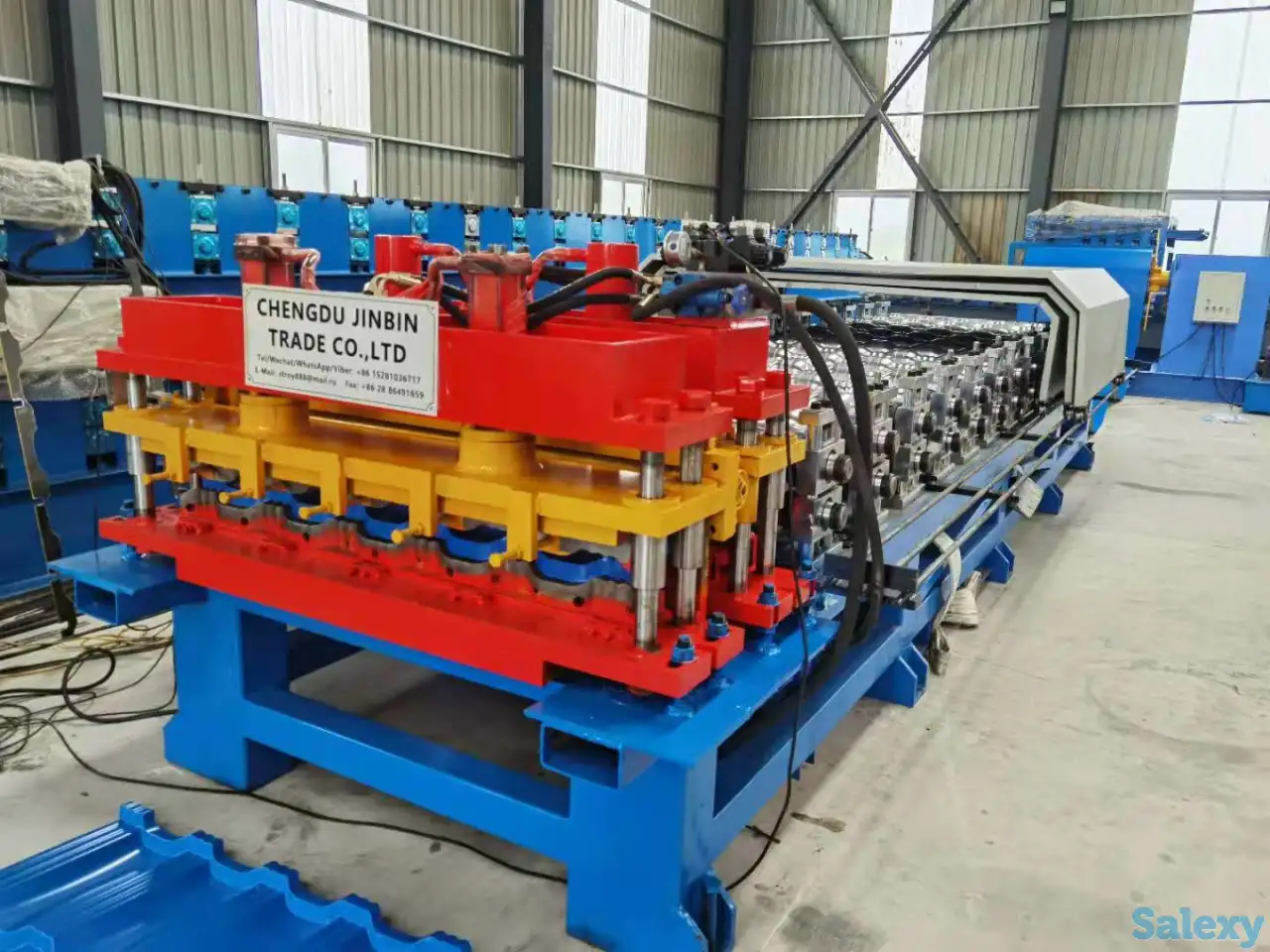 2023 станок для производства модульной металлочерепицы Dachpol, фотография 1