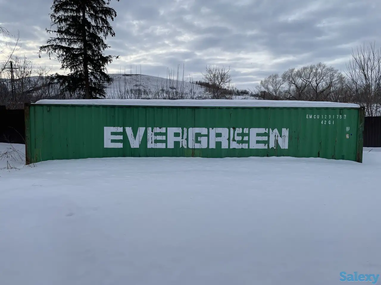 Продам 40футовый морской контейнер + незавершенная продукция, фотография 1