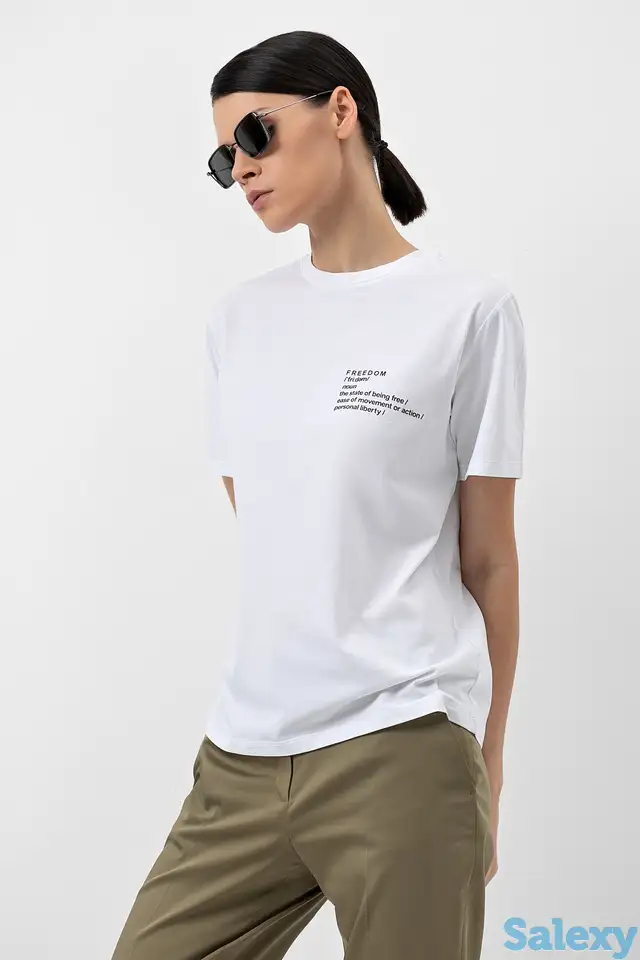 Футболка с дизайнерским принтом vassa&co, фотография 1