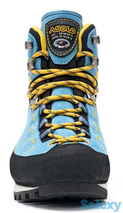 Треккинговые ботинки asolo piz gv azure/mimosa, фотография 4