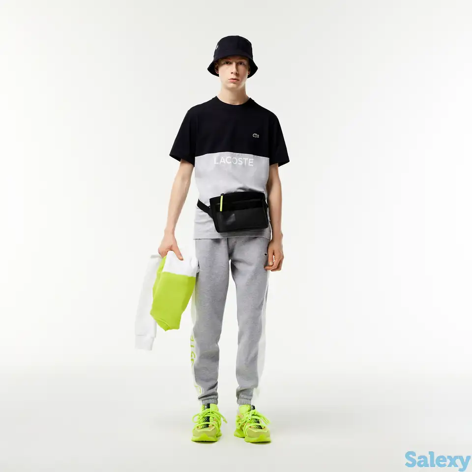 Мужская футболка lacoste men regular fit, фотография 1