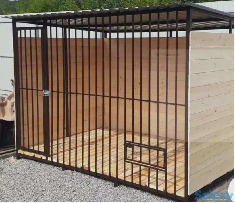 Вольер на заказ для собак, фотография 1