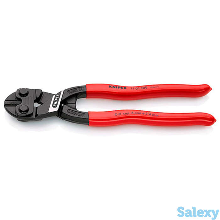 Болторез компактный 200 мм knipex cobolt® kn-7101200, фотография 1
