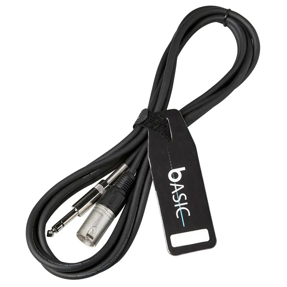 Кабель jack-xlr(m) 5 m bespeco basic bsms500, фотография 1