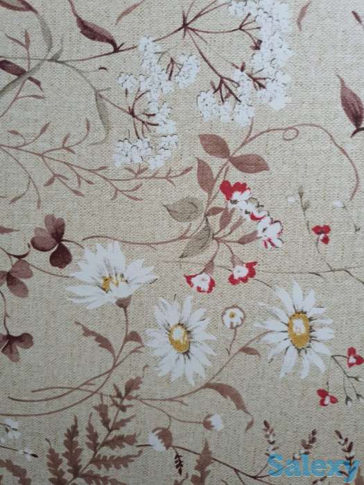 Клеенка для стола 1800 см с дикими цветами и растениями, фотография 1