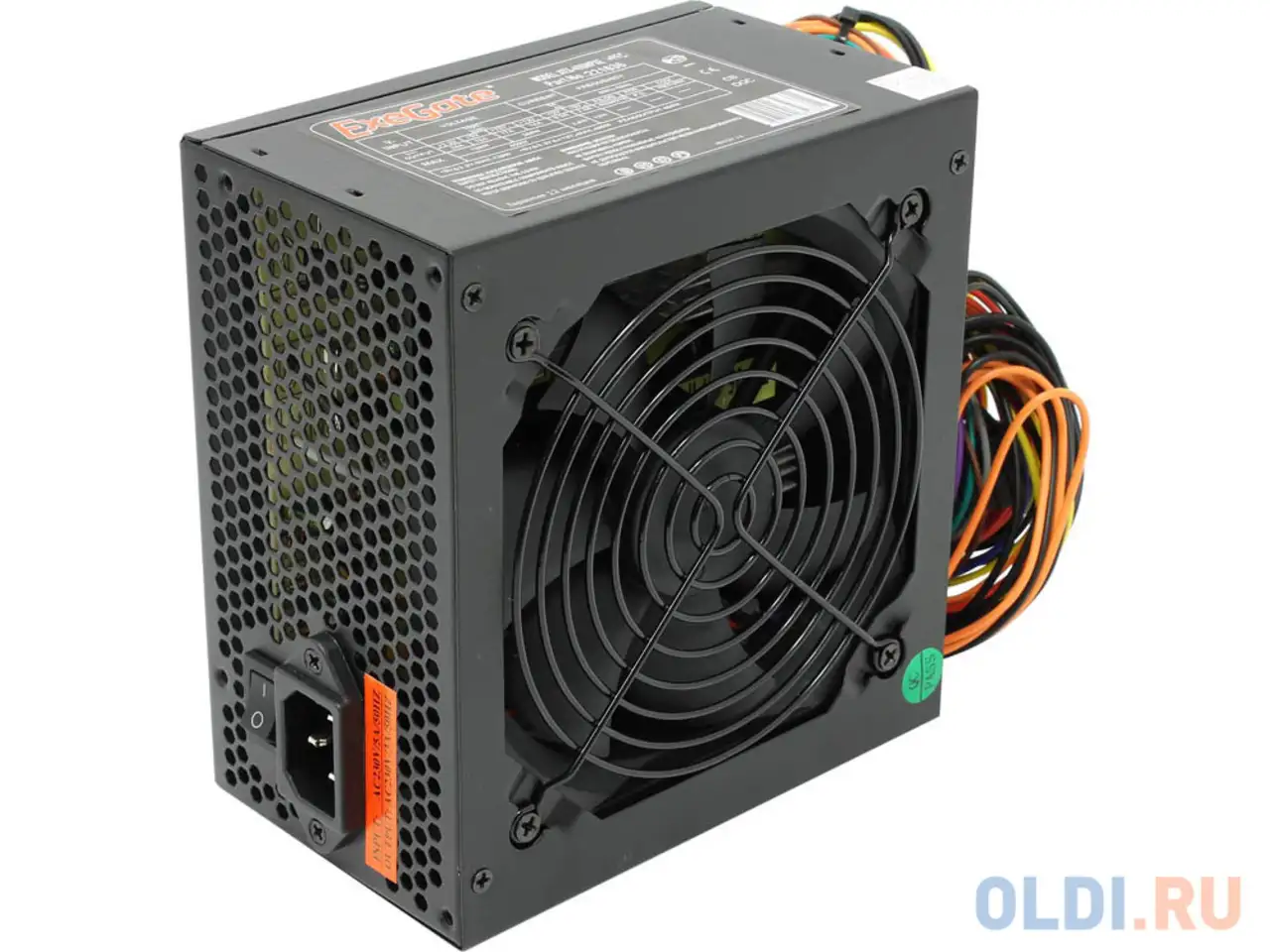 Блок питания exegate atx-600npxe 600 вт, фотография 1