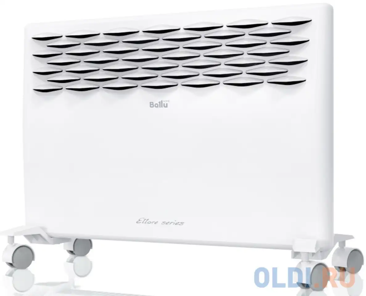 Конвектор ballu ettore bec/etmr-1000 1000 вт белый mechanic, фотография 1