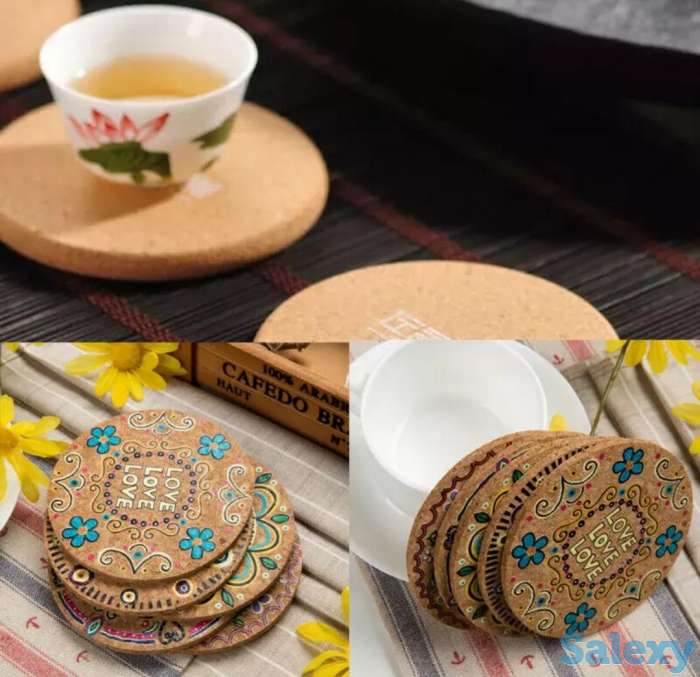 Продажа. Пробковые подставки. Кухонные принадлежности., фотография 3