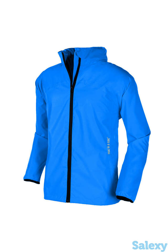 Ветровка мужская непромокаемая мембранная mac in a sac classic т.синяя, фотография 1