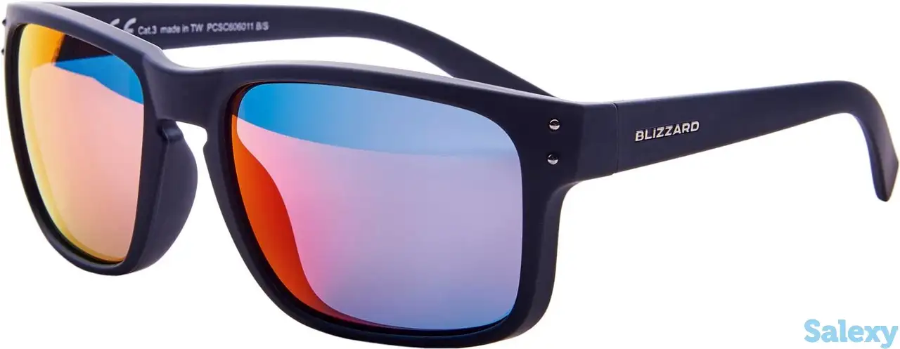 Очки солнцезащитные blizzard amsterdam rubber black, фотография 1