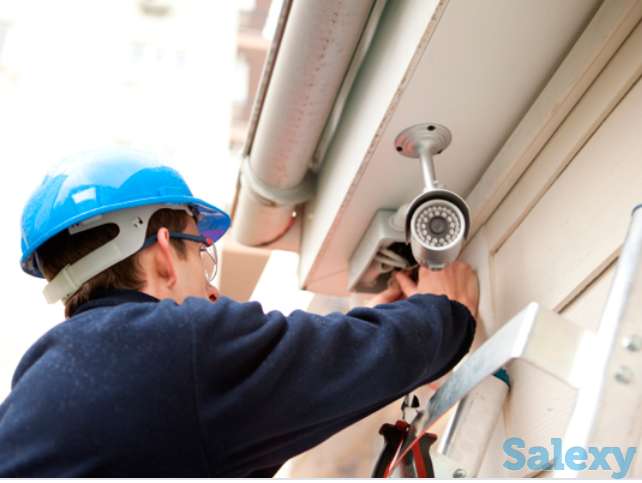 Монтаж и наладка систем видеонаблюдения, видеодомофонов, сигнализаций., фотография 1