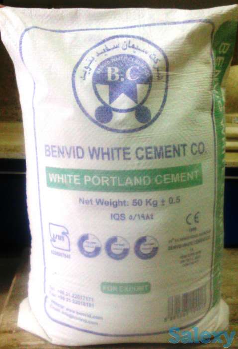 Цемент М500 белый Иран, фотография 1