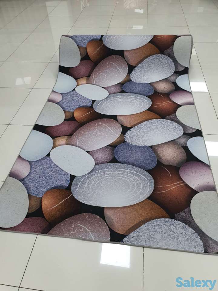 Тренд ковровая дорожка с яркими камнями коврик 140см, фотография 5