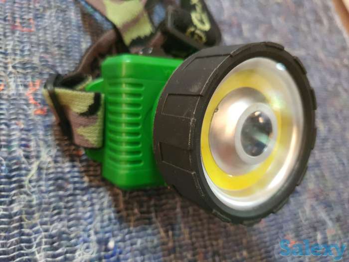 Универсальный налобный фонарик качество, фотография 1