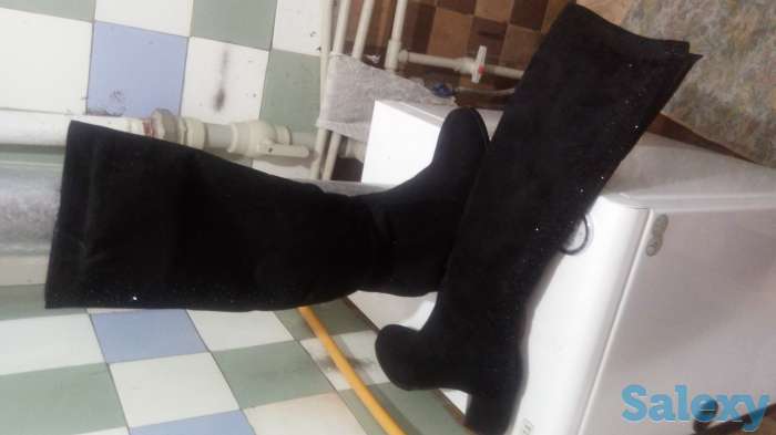 Продам сапоги зимние на натуральном, фотография 1