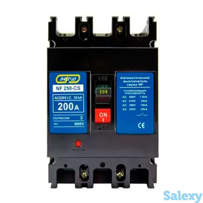Автоматический выключатель NF250-CS 3P 200A Энергия, фотография 1