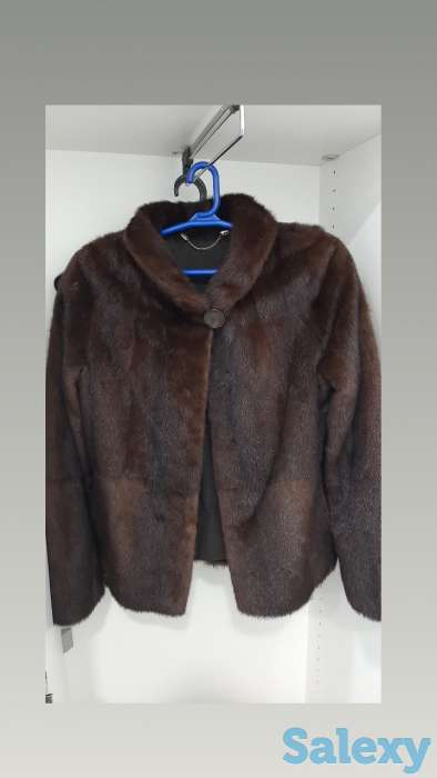 Норковая шуба, размер (S-M), фотография 1