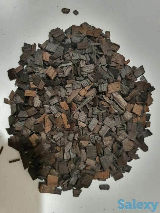 Щепа Кавказского дуба, Чипсы дубовые Сады Алтая сильный обжиг, фотография 5