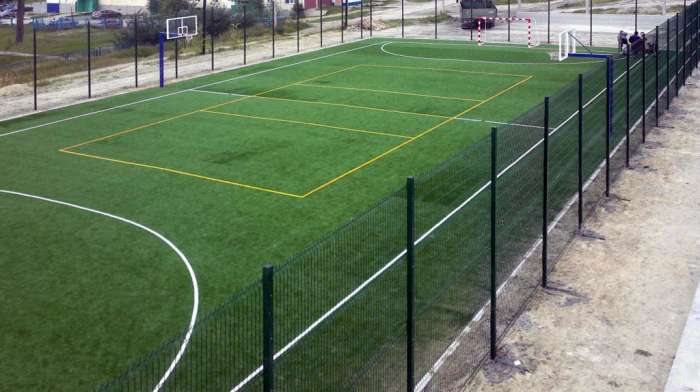 Искусственная трава, резиновое покрытие,линолеум, фотография 1