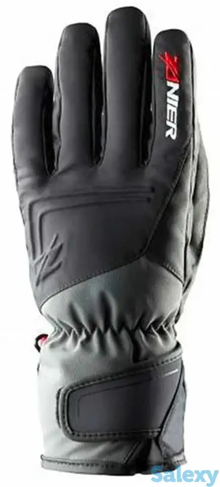 Перчатки zanier 17-18 kirchberg gtx he 24 schwarz black/grey, фотография 1