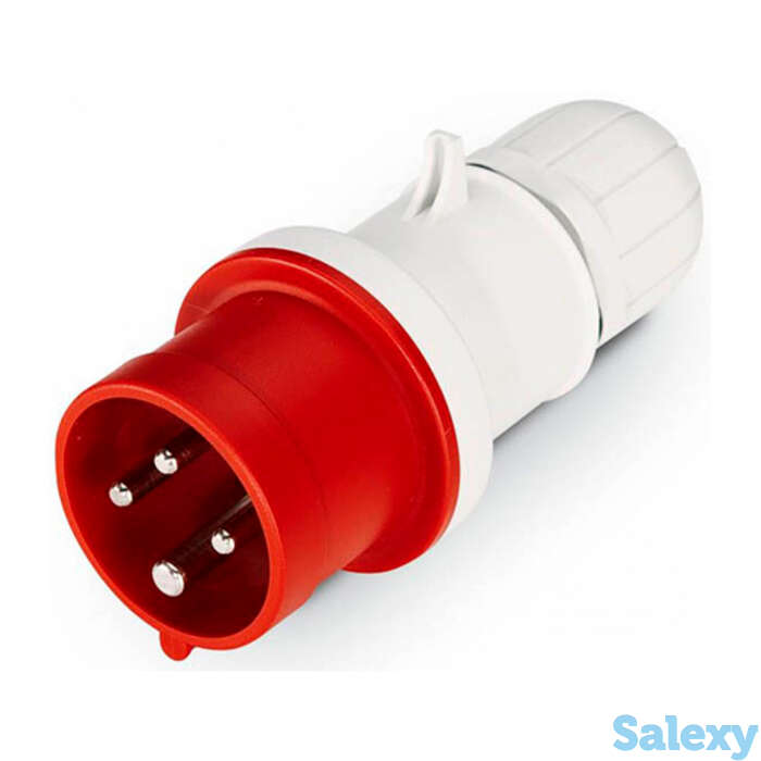 Вилка силовая ТS-014 (3S-014) 16A 380V Энергия, 10 шт, фотография 1