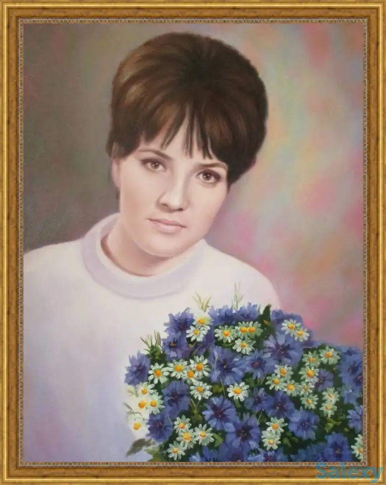 Портрет  по фото на заказ. Ручная работа маслом на холсте., фотография 8