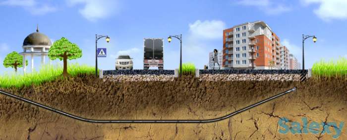 ГНБ (горизонтально-направленное бурение) ГШБ (горизонтально-шнековое бурение), фотография 3