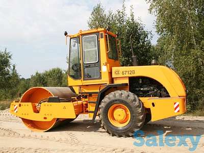 Каток грунтовый вибрационный самоходный Амкодор 6712В, фотография 1