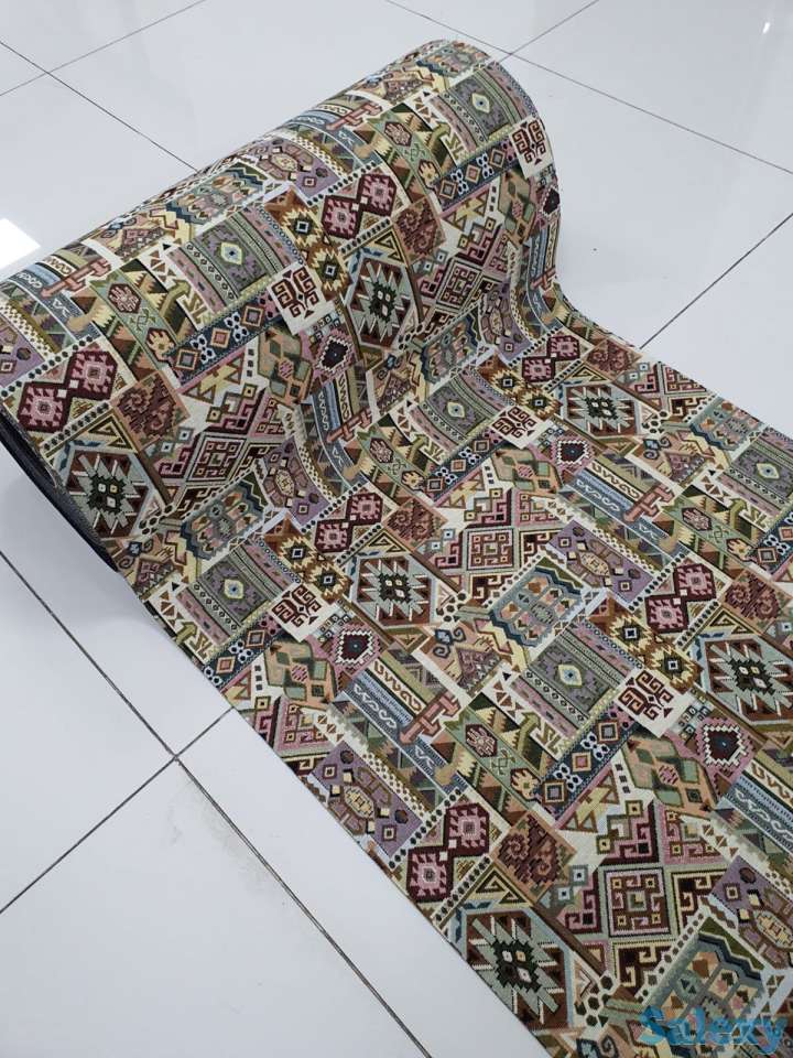 Гобеленовый итальянский коврик метражом, ковровая дорожка 65 см, фотография 1