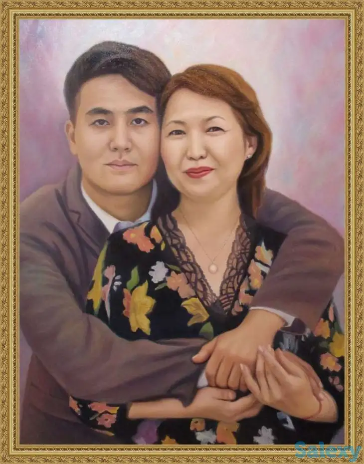 Портрет  по фото на заказ. Ручная работа маслом на холсте., фотография 6