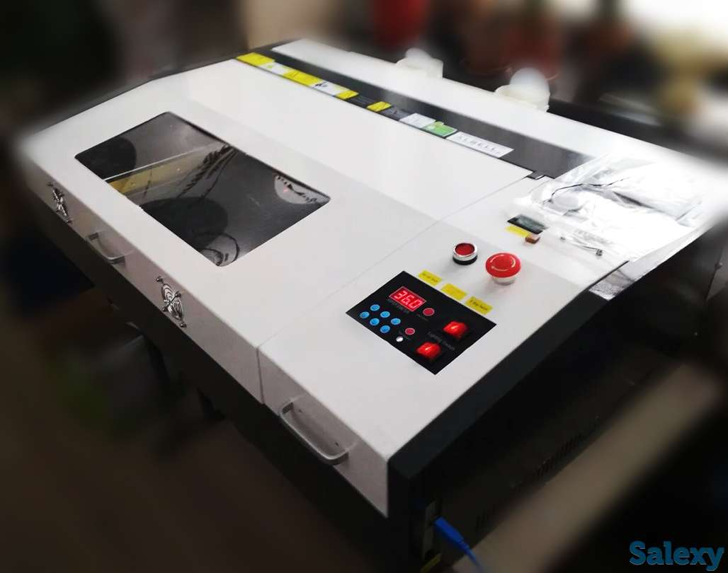 Лазерный станок 60*40cm М2 40W настольный (МЕТАЛЛИЧЕСКИЕ НАПРАВЛЯЮЩИЕ), фотография 1