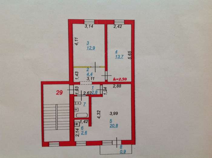 Продам 3-х комнатную квартиру район Восток, фотография 1