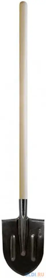 Fit рос лопата штыковая, рельсовая сталь, с деревянным черенком  210х385х1440, фотография 1