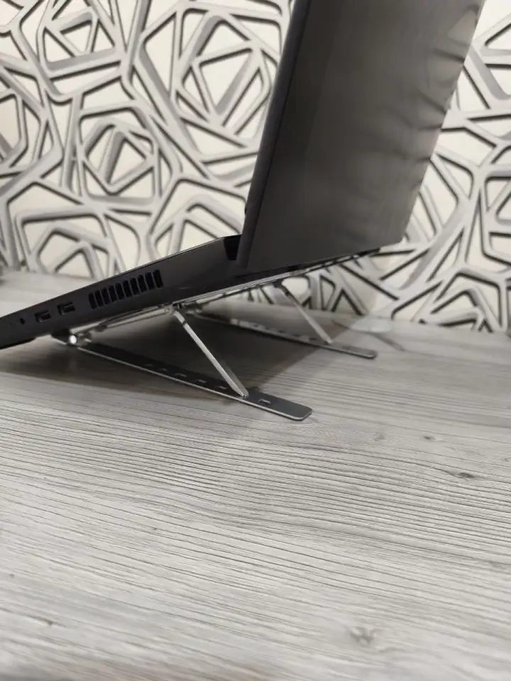 Подставка для ноутбука металлическая, складная, фотография 6