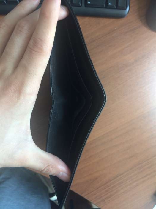 Продам кожаный кошелек-визитница от Canali, фотография 1