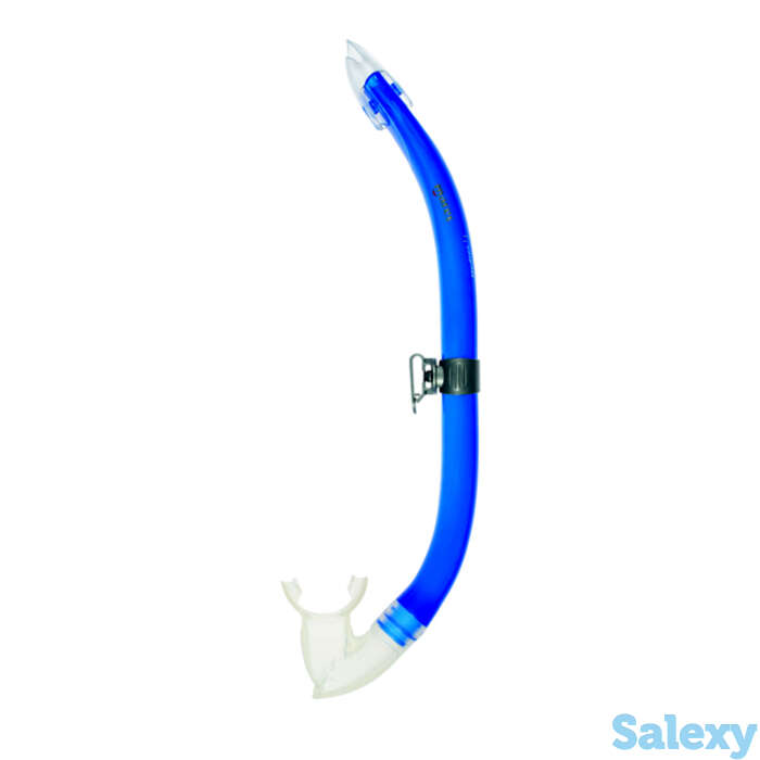 Трубка для плавания mares hydrex j - цв.прозрачный, заг.прозрачный, фотография 1