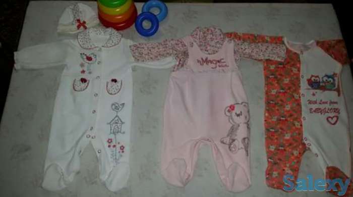 Продам комплект одежды для новорожденного от 0 до 6 мес, фотография 1