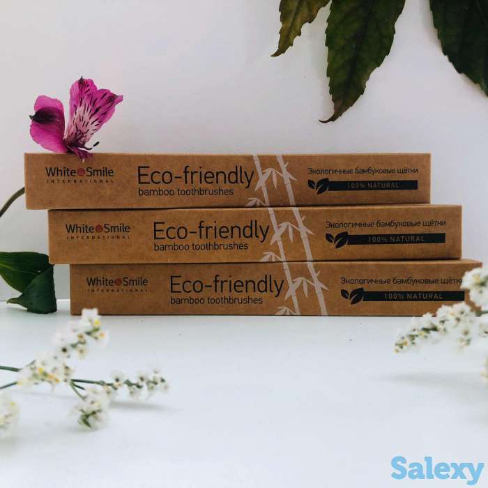 Экологичные бамбуковые зубные щётки Eco-friendly от White&Smile, фотография 2