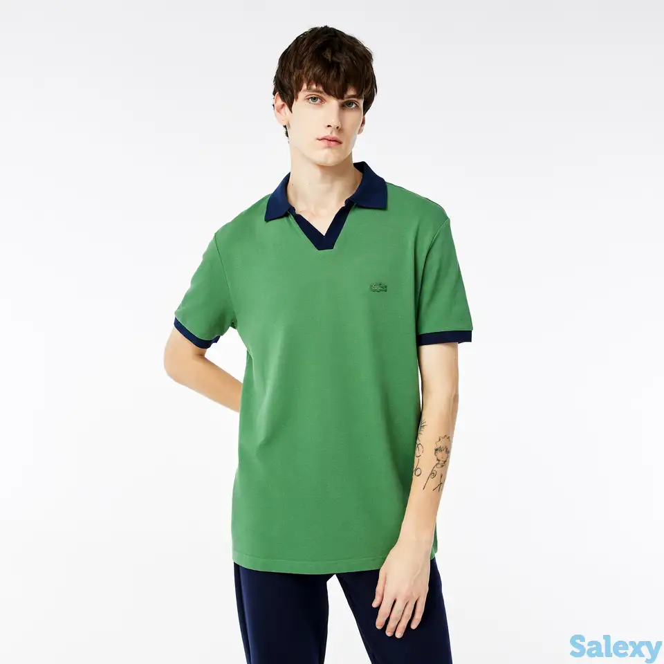 Мужское поло lacoste regular fit, фотография 1