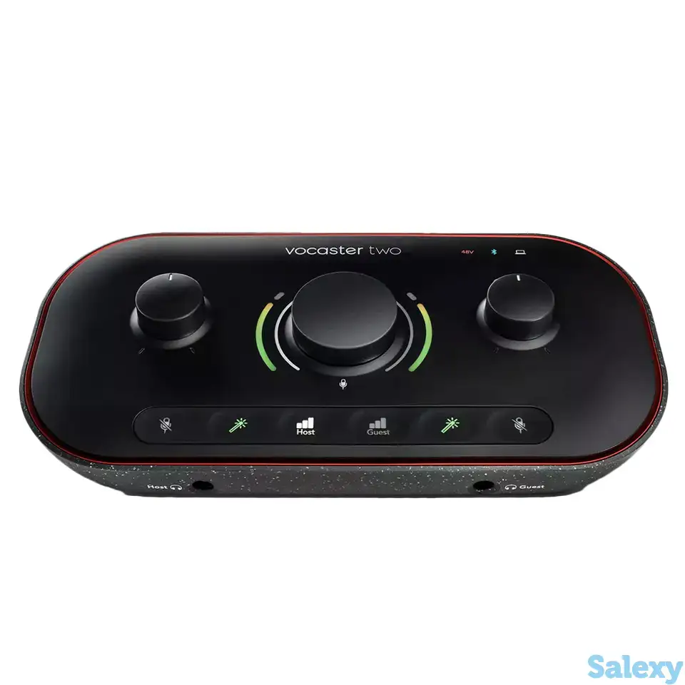 Внешняя студийная звуковая карта focusrite vocaster two, фотография 5