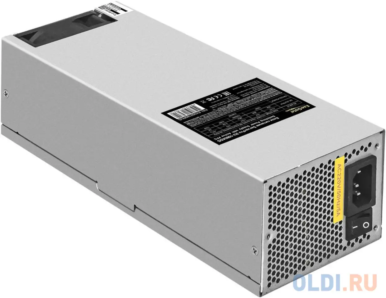 Серверный бп 1080w exegate serverpro-2u-1080ads (2u, apfc, кпд 87% (80 plus, фотография 1