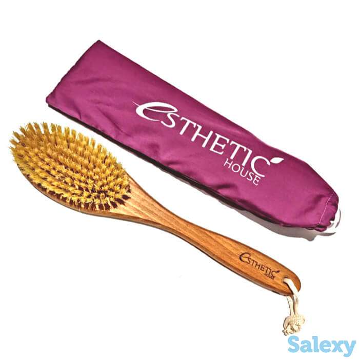 Щётка для тела esthetic house dry massage brush, фотография 2