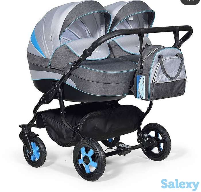 Детская коляска для двойни, фотография 1