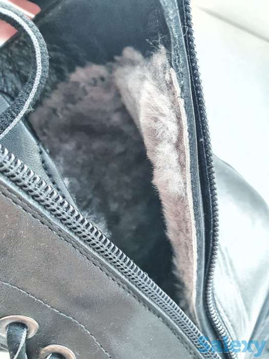 Ботинки (натуральная кожа, цигейка), фотография 4