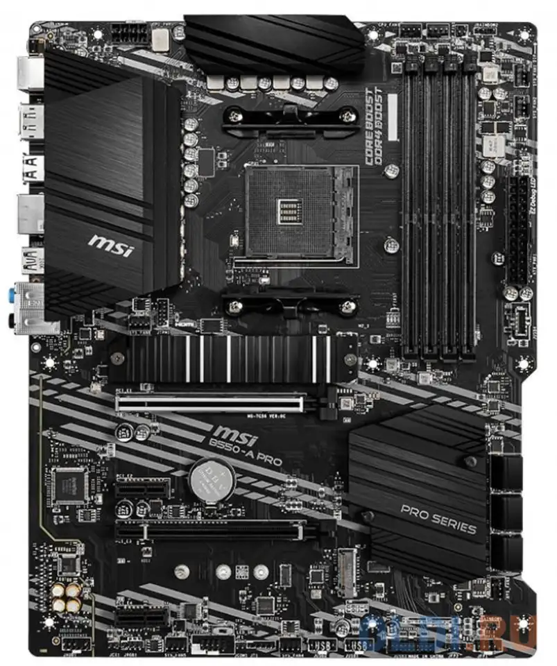 Материнская плата msi b550-a pro, фотография 1