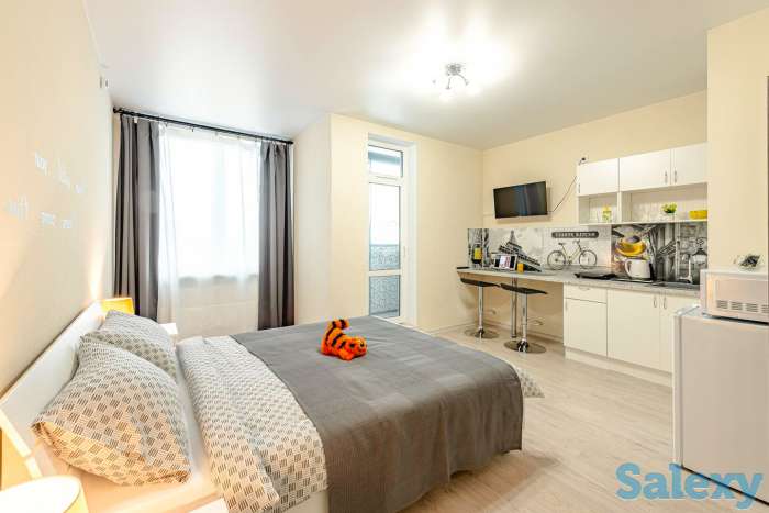 Уютная 1 комнатная квартира в жилом комплексе, ул. Ходжанова, 76, фотография 1