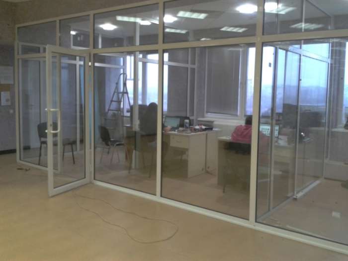 Металлопластиковые перегородки , фотография 2