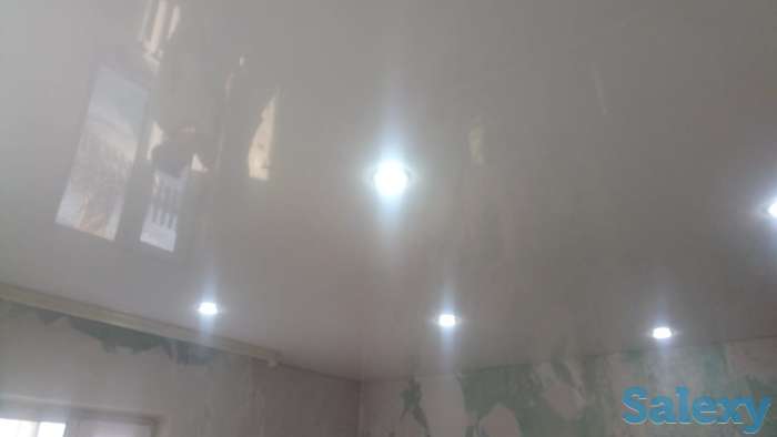 Натяжной потолок от 1200 тг за кв.м. Плати только за полотно, остальное-бесплатно, фотография 5