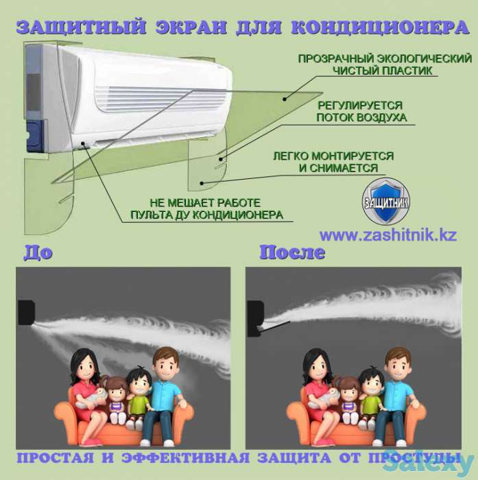Защитные экраны для кондиционеров, фотография 1